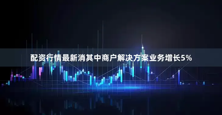 配资行情最新消其中商户解决方案业务增长5%